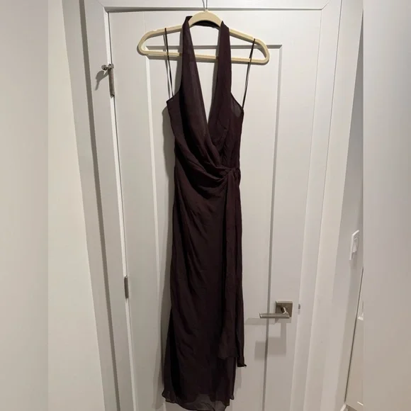 Bec & Bridge Brown Backless Dress - Picture 3 of 4